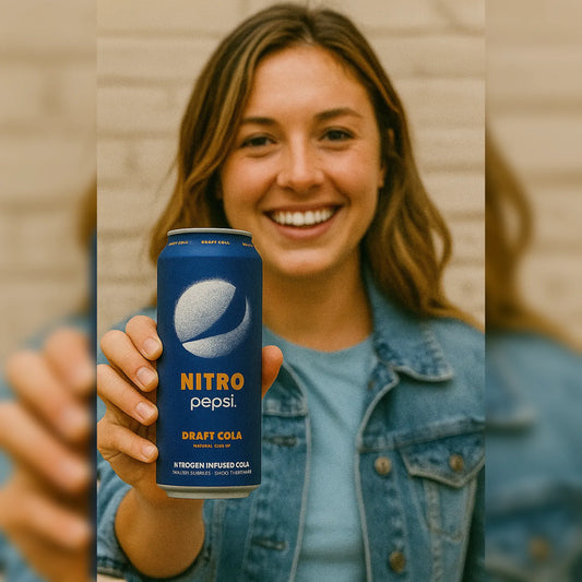 Nitro Pepsi Draft Cola Best Before Passed Ultra Rare Soda Pop (not for sale) Pepsi, TSAED