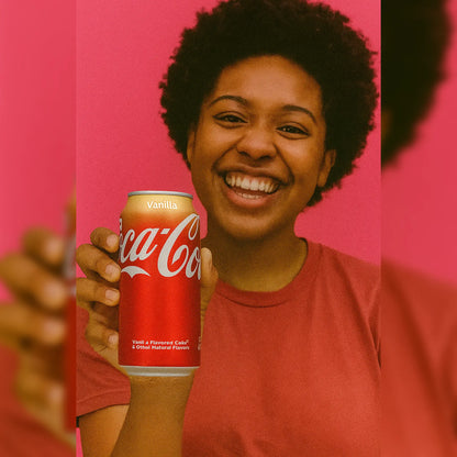 12 Pack Coca Cola Vanilla Soda Pop (not for sale) Coca Cola, TSAED, cases, 12 Pack, Bestseller Drinks