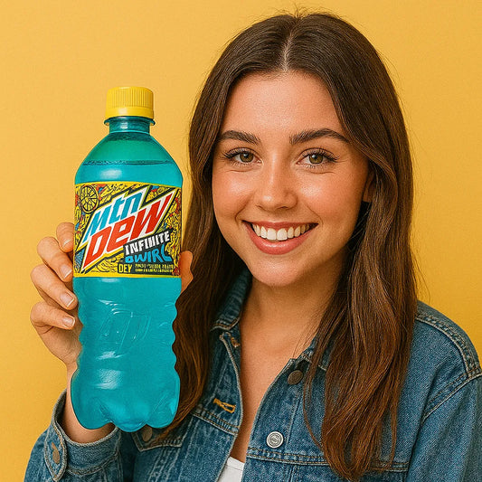 Mtn Dew Infinite Swirl 591 ml Best Before Passed Soda Pop Mtn Dew, TSAED, Trending, trending products, USA