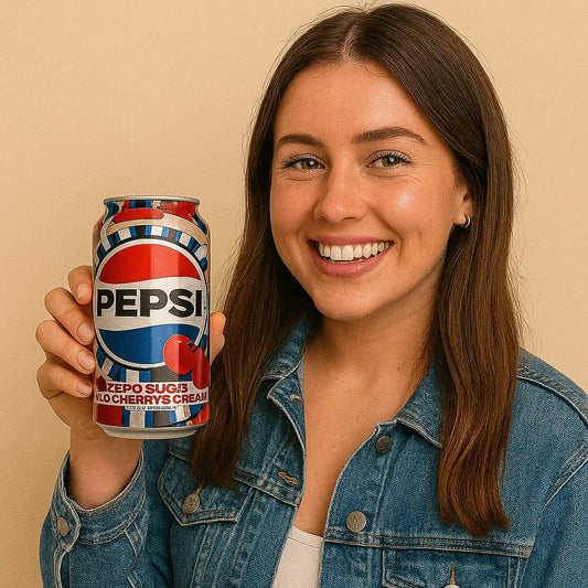 6 Pack Pepsi Cola Wild Cherry Cream Zero Sugar