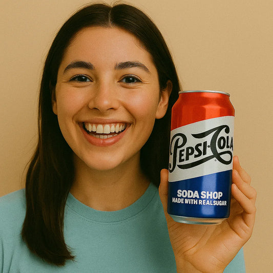 6 Pack Pepsi Cola Real Sugar