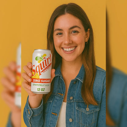 12 pack Squirt Grapefruit Zero Sugar Soda
