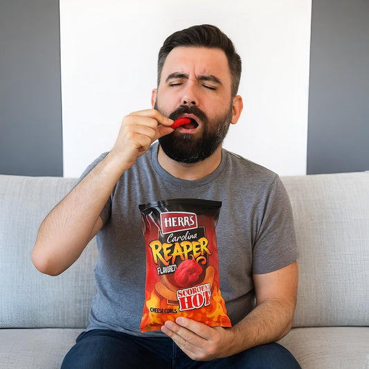 12 Pack Herrs Carolina Reaper Curls Snacks/Chips (not for sale) Herr’s, trending products, Bestseller, cabestseller