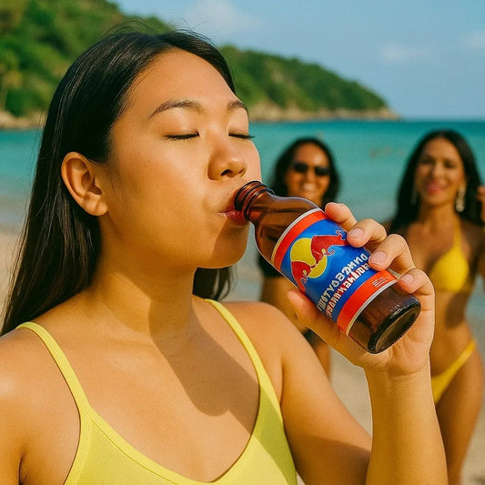 RedBull Original Thailand 145ml - Soda Pop (not for sale) from Red Bull, TSAED