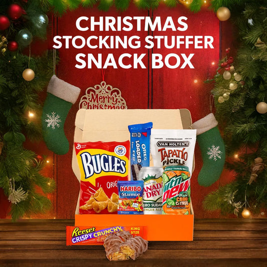 Christmas Stocking Stuffer Snackbox 15+ Snacks Inside Snackbox Snack Attack