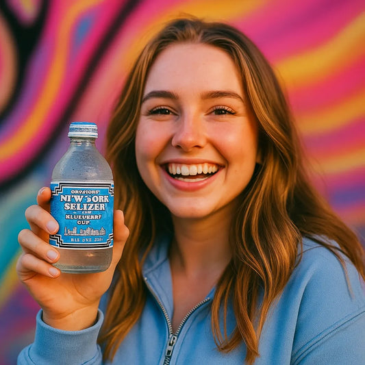 New York Seltzer Original Blueberry Soda Best Before Passed
