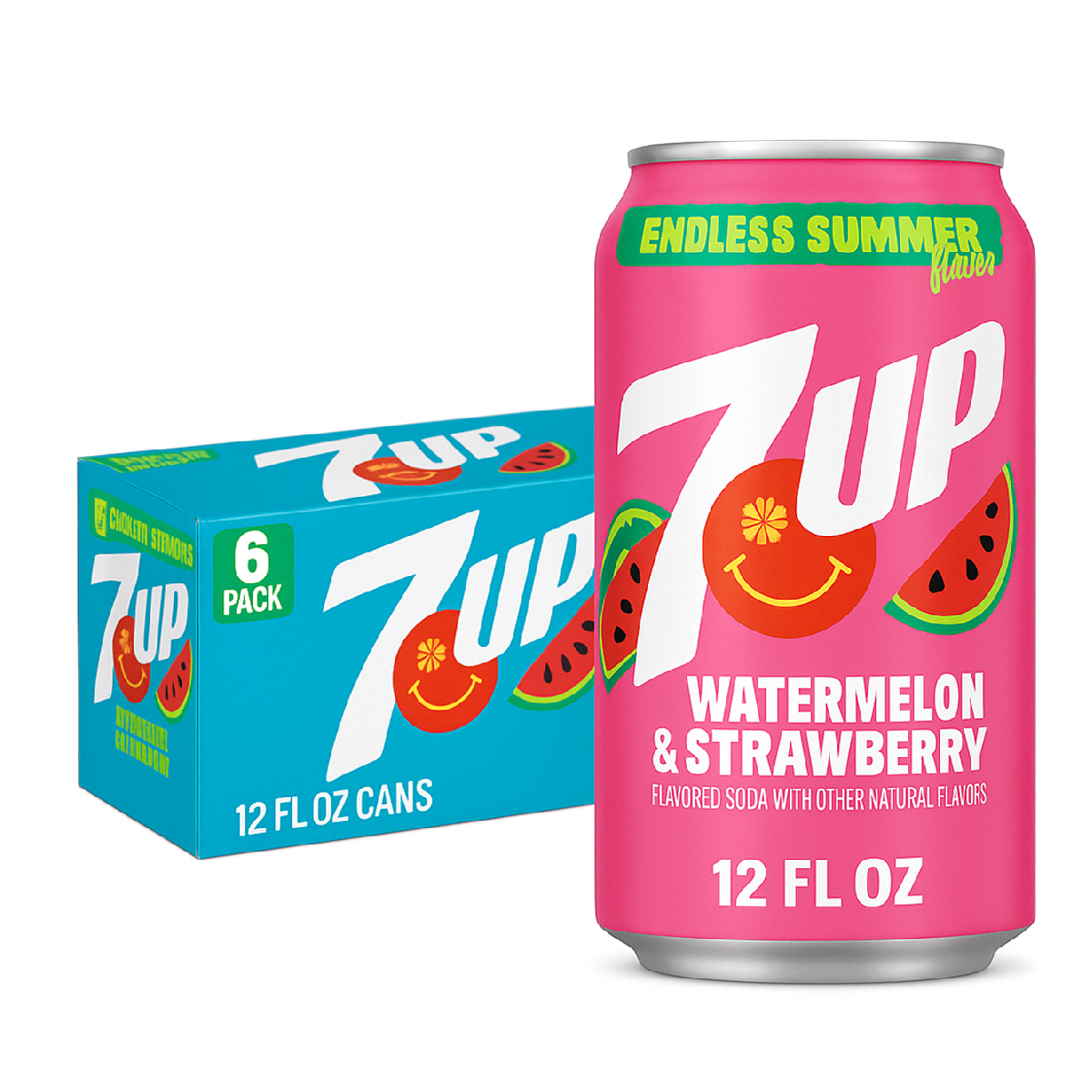6 Pack 7UP Endless Summer