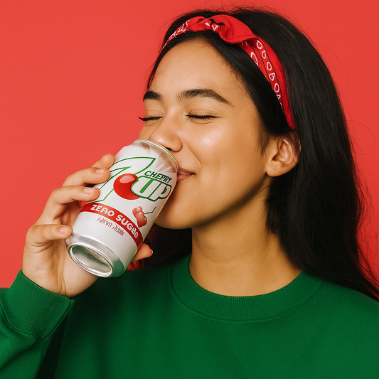 6 Pack 7up Cherry Zero Sugar
