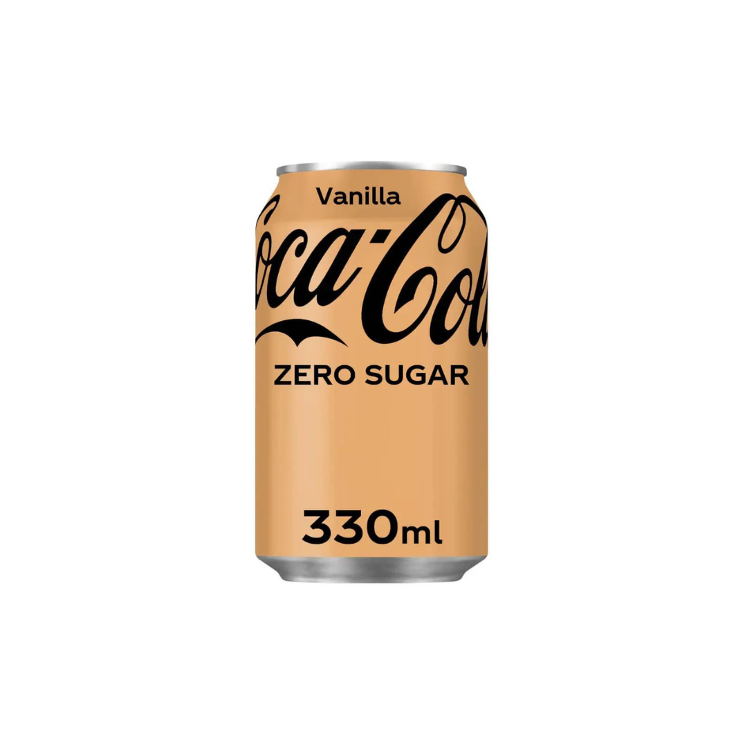 6 Pack Coca Cola Vanilla Zero Sugar