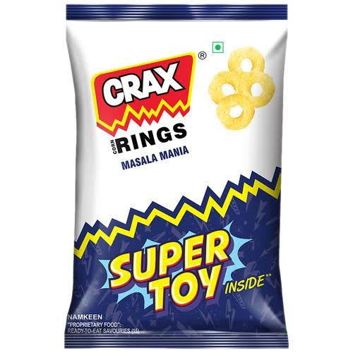 Crax Masala Mania Corn Rings