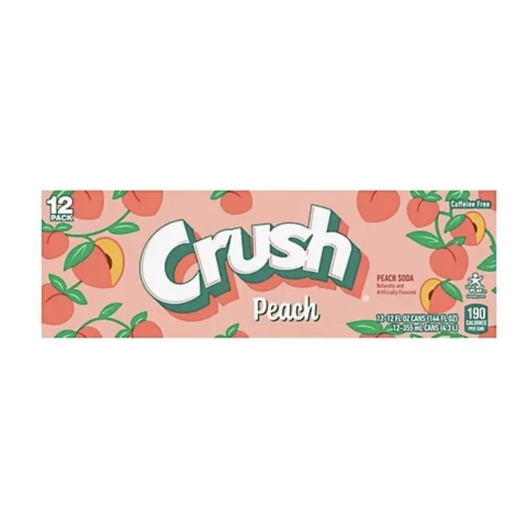 Crush Peach 12 pack