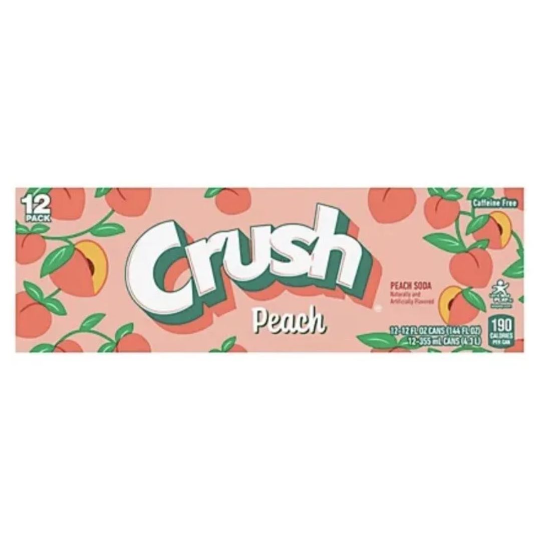 Crush Peach 12 pack