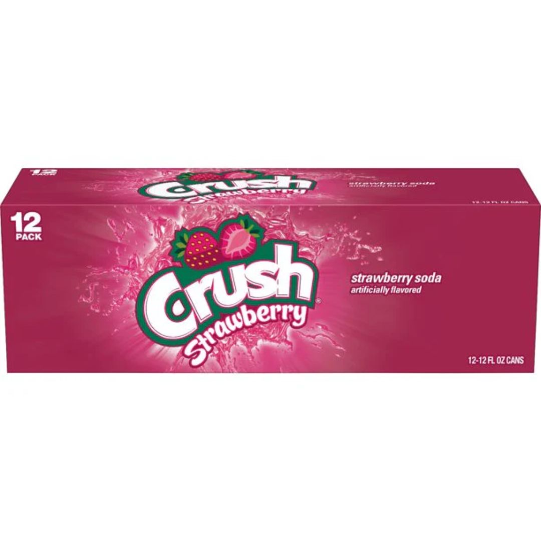 Crush Strawberry 12 pack