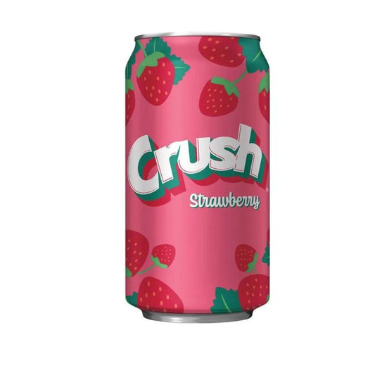 Crush Strawberry Can - Soda Pop (not for sale) from Crush, TSAED