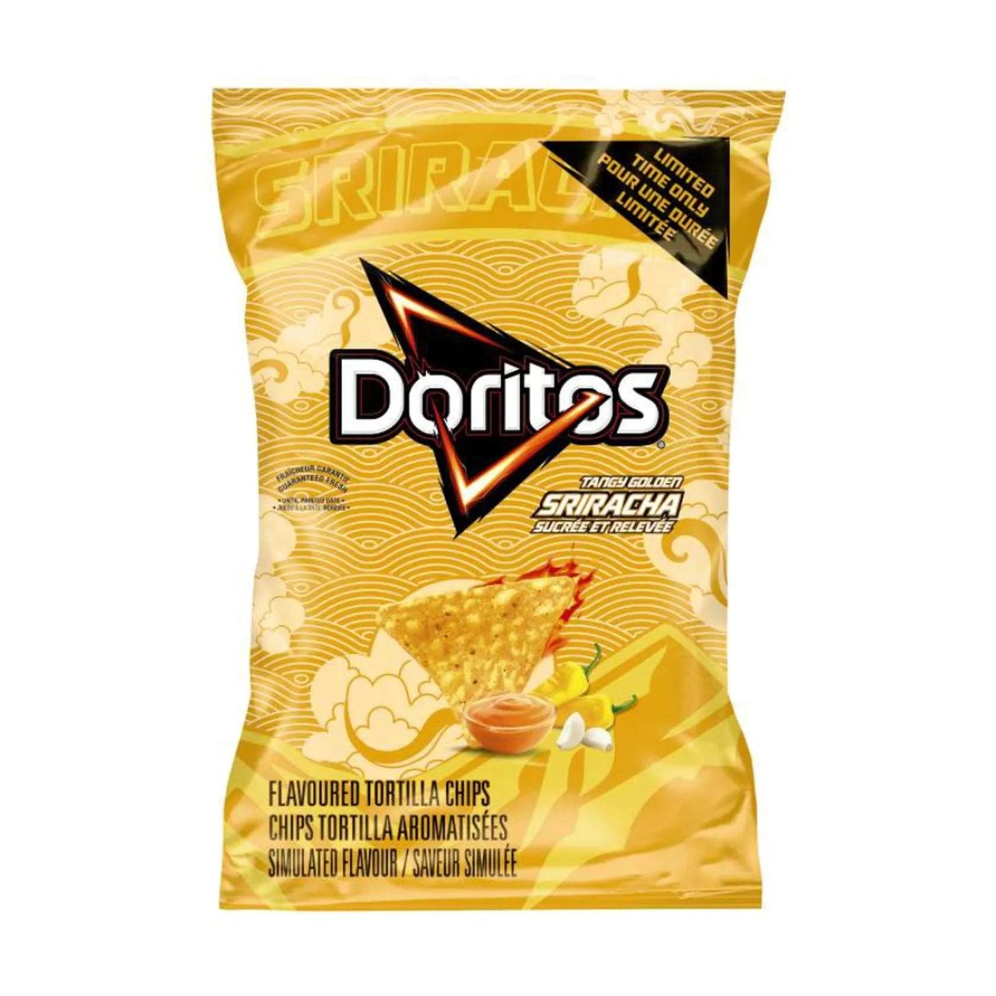 Doritos Tangy And Sweet Golden Sriracha Tortilla Chips - Snacks/Chips from Doritos, TSASN&CH, TSARC, TSAISC, TSAIS&C, TSAIS, trending products, TSAAS, Latest Products