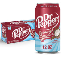 Thumbnail for 12 Pack Dr Pepper Creamy Coconut Limited Edition