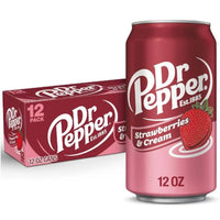 Thumbnail for Dr Pepper Strawberry & Cream 12 pack