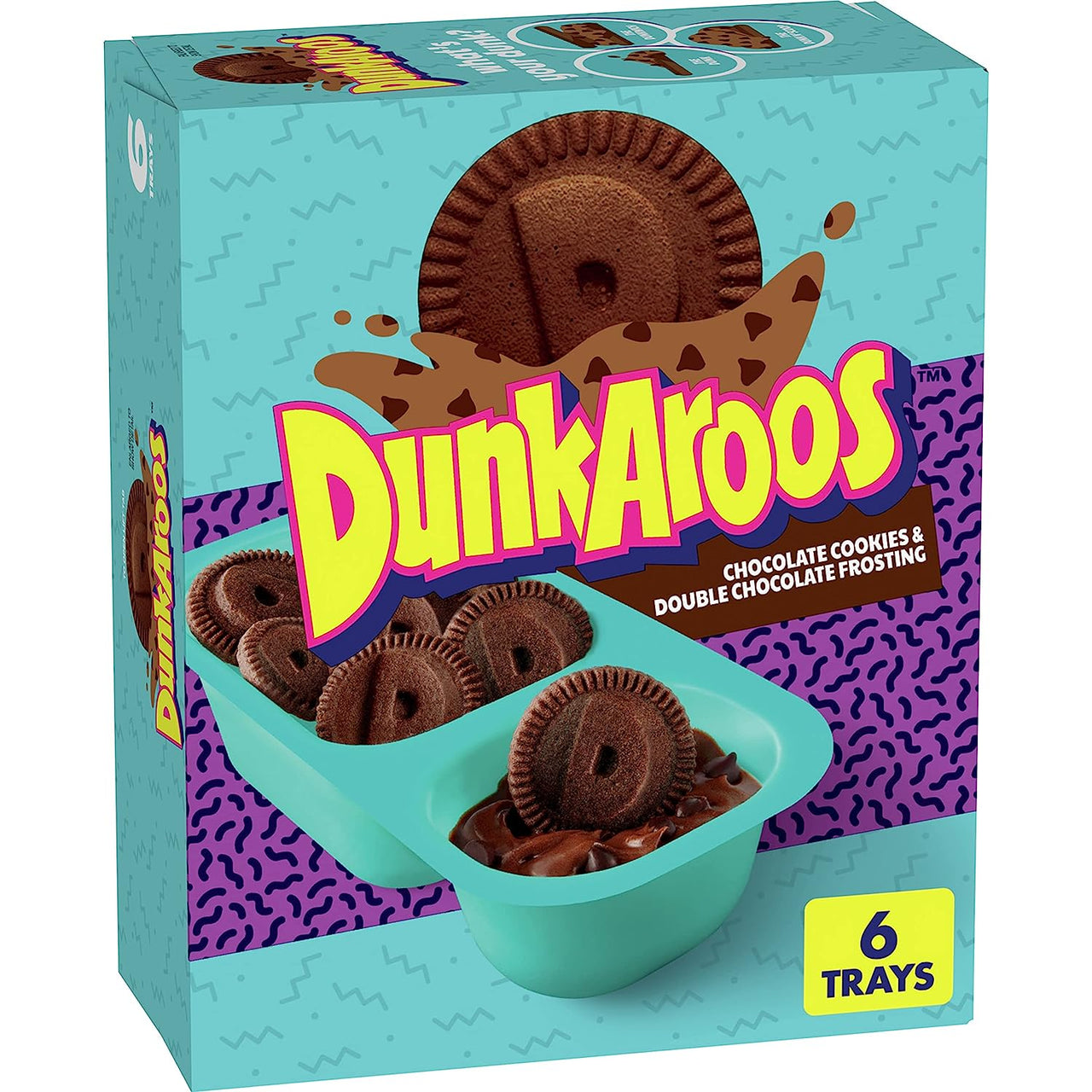 Dunkaroos Chocolate Cookies & Double Chocolate Frosting