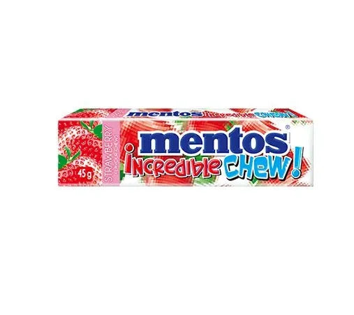 Mentos Incredible Chews Strawberry Thailand