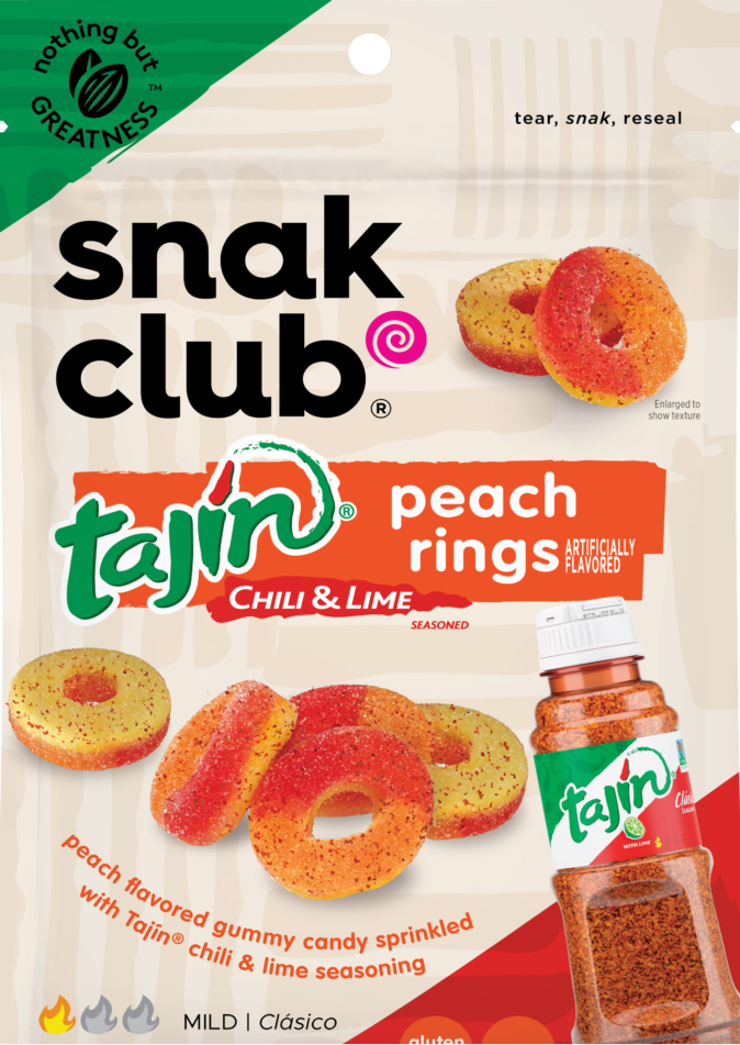 Snak Club Tajin Chili & Lime Peach Rings