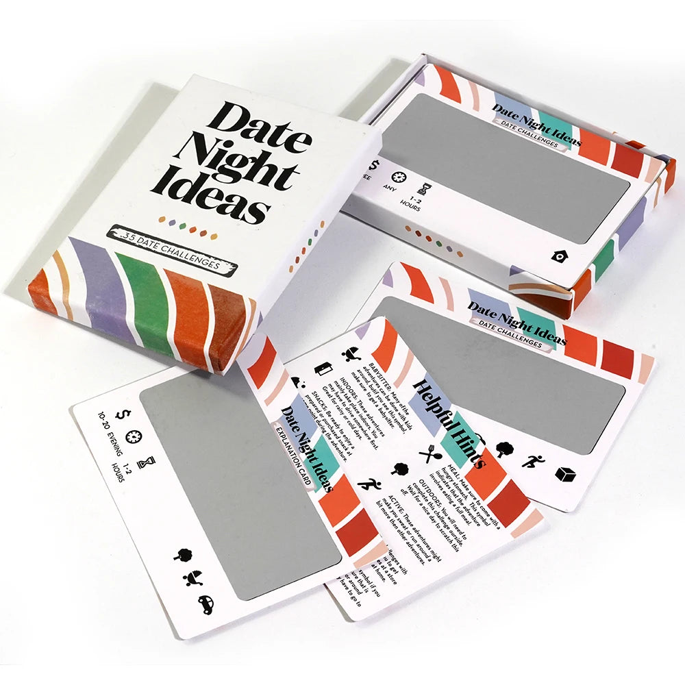 Date Night Ideas Card Game for Couples