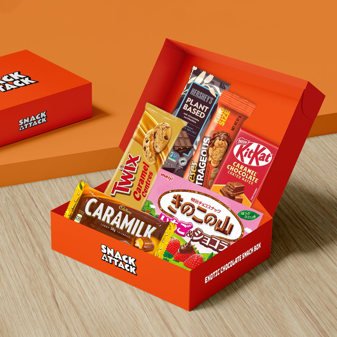 Exotic Chocolate Snack Box