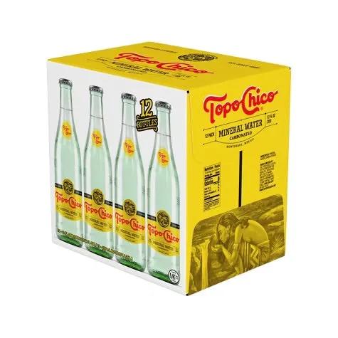 12 Pack Topo Chico Mineral Water Soda Pop Topo Chico, Bestseller Drinks