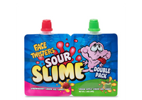 Thumbnail for Face Twisters Sour Slime Double Pack Strawberry+Apple