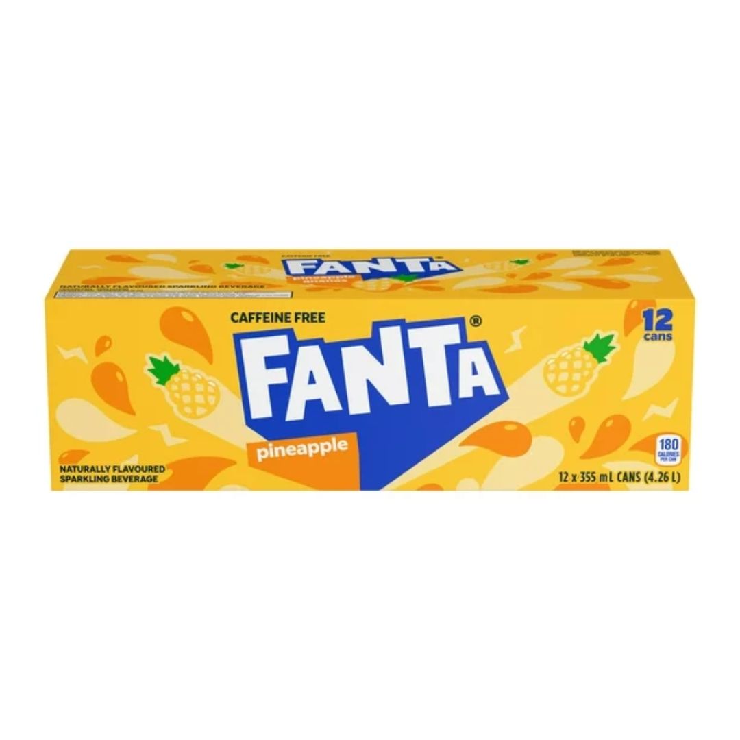 Fanta Pineapple 12 pack