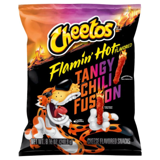 Flamin' Hot Tangy Chili Fusion 240.9g Snacks/Chips, Asian Snacks (not for sale) Cheetos, TSASN&CH