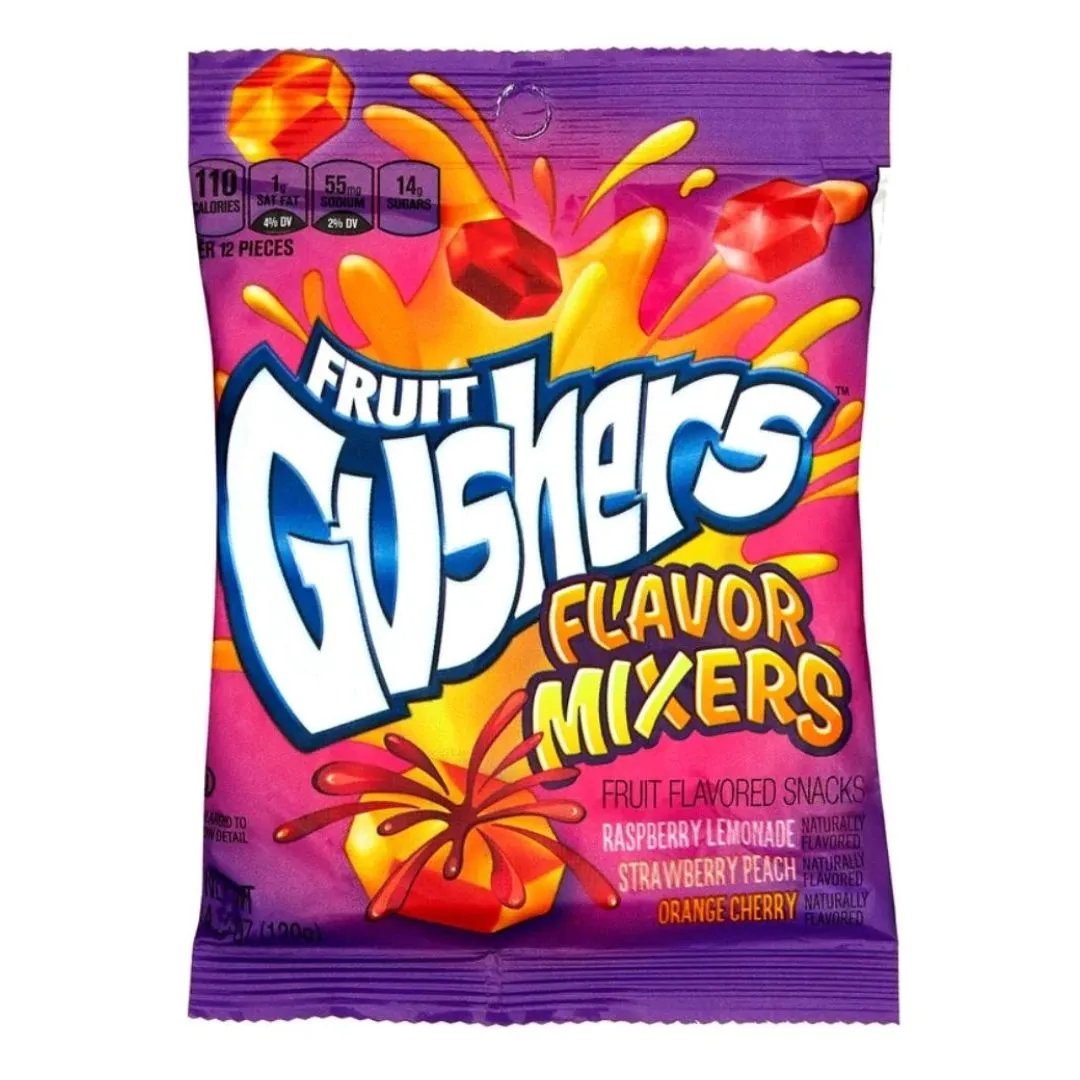 Fruit Gushers Flavor Mixers - Candy from Gushers, TSARC, TSASN&CH