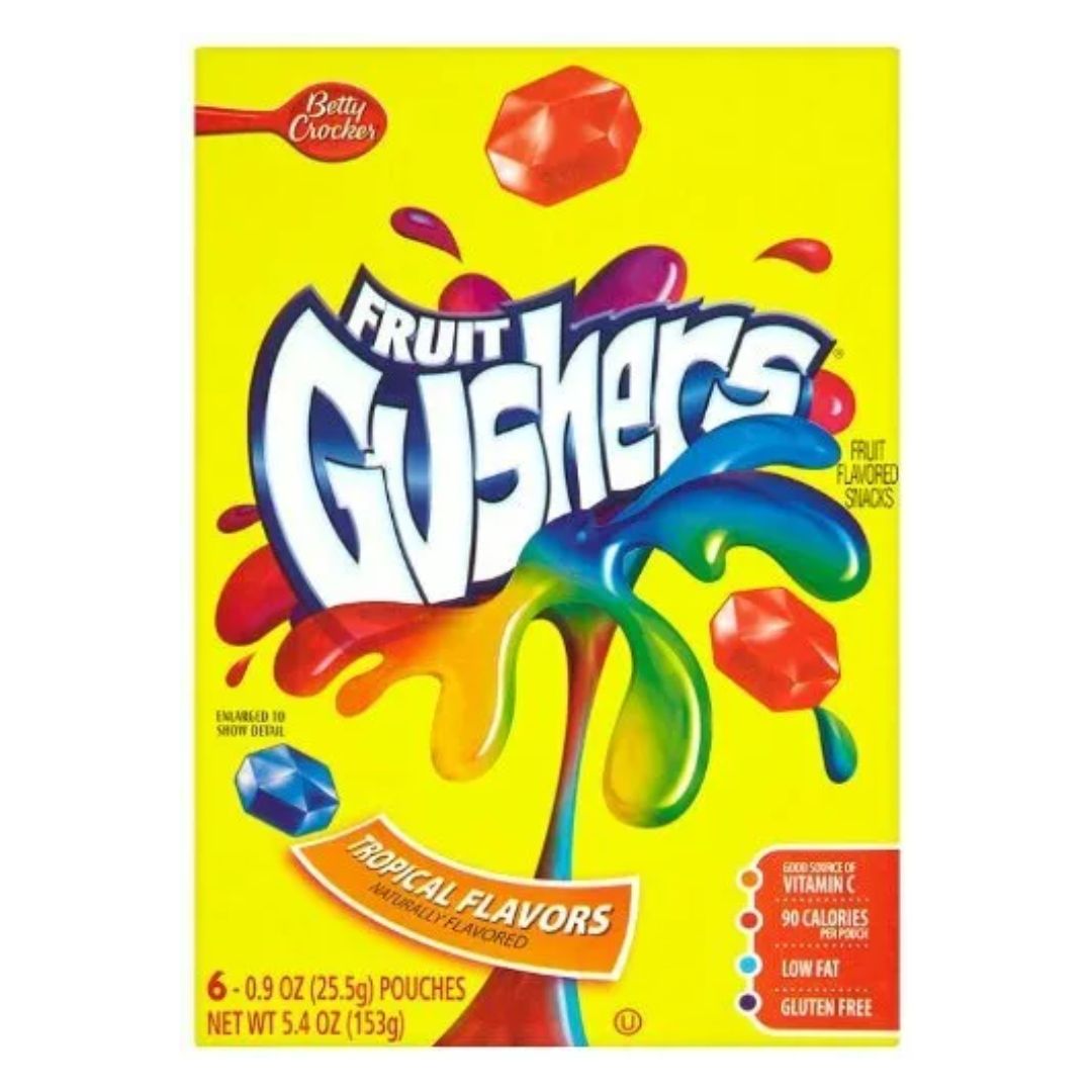 Fruit Gushers - 6 pouches