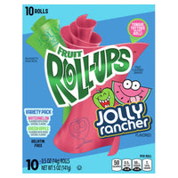 Thumbnail for Fruit Roll-ups - Jolly Rancher Flavored (10 rolls)