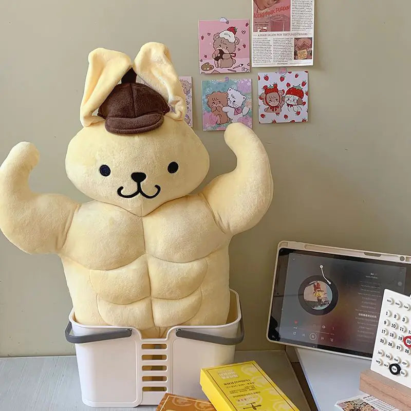 Sanrio Funny Chest Muscle Plushie