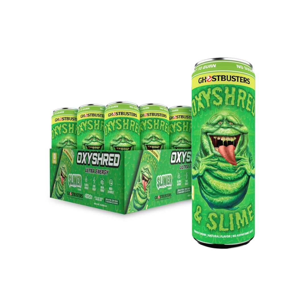 Ghostbusters Oxyshred & Slime Energy Drink (355ml) Snack Attack