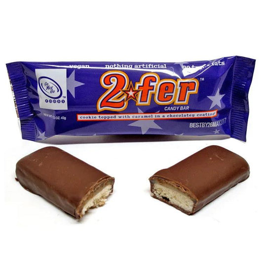 2fer Candy Vegan Chocolate Bar (Best Before Passed) - Chocolate from Go Max Go Foods