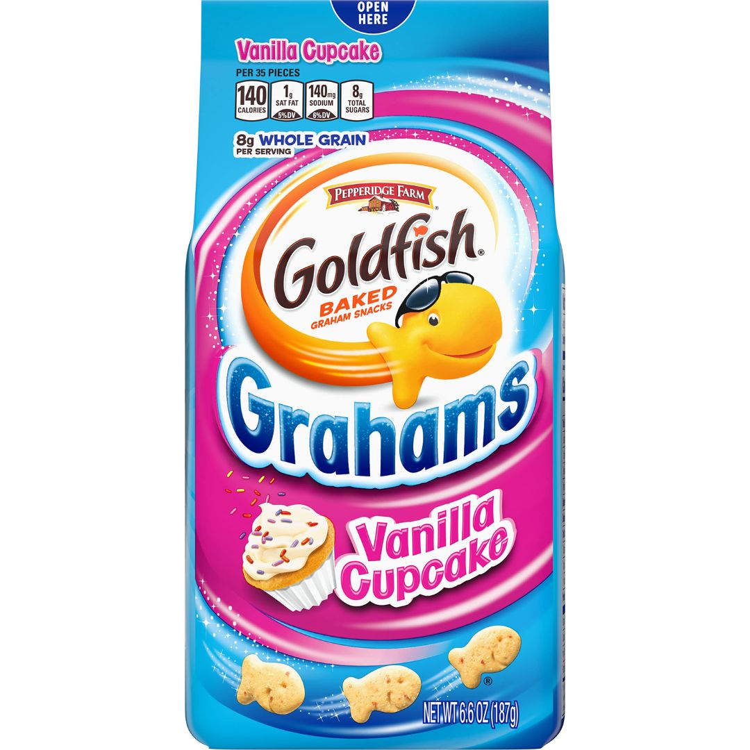 Goldfish Grahams Vanilla Cupcake 187g