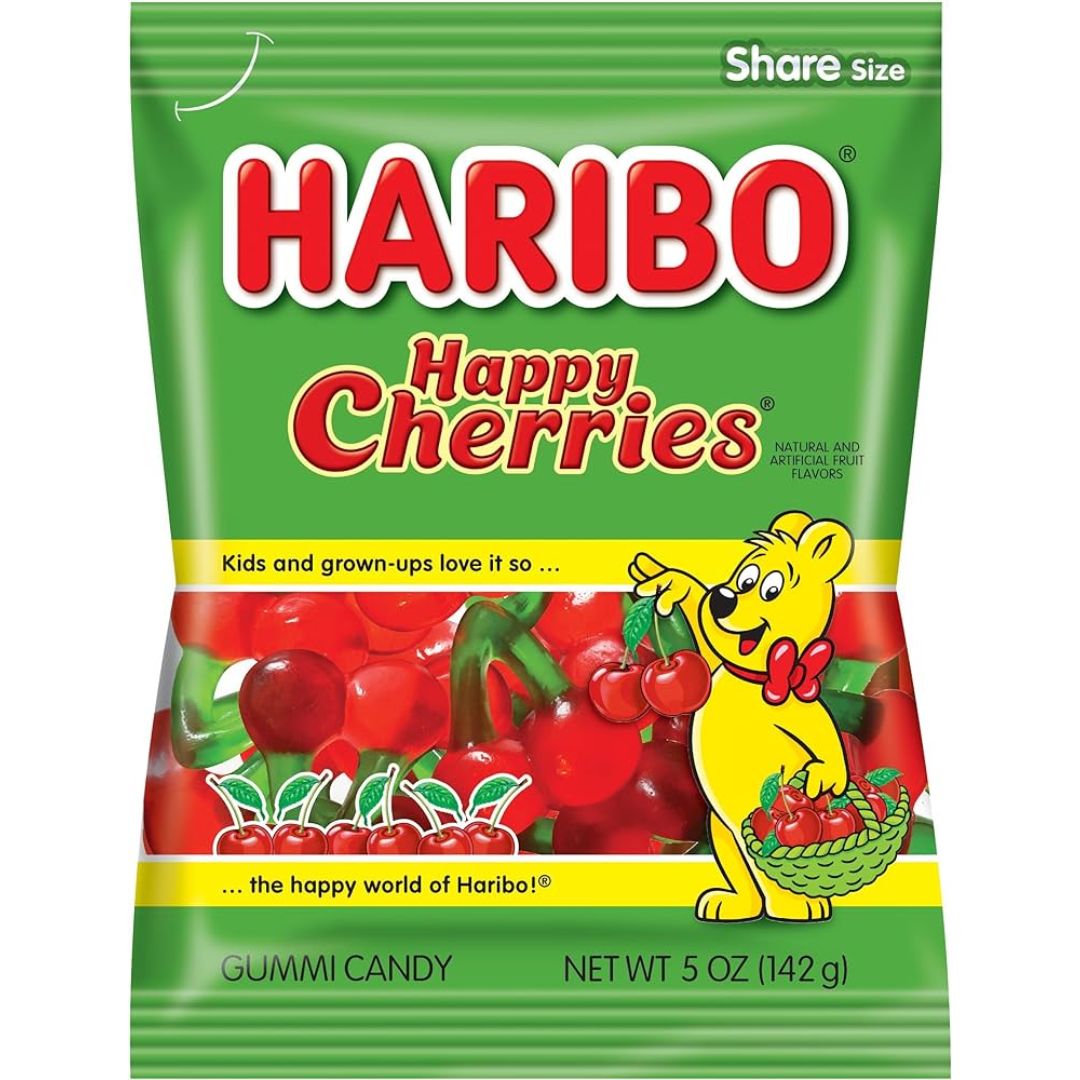 12 Pack Haribo Happy Cherries