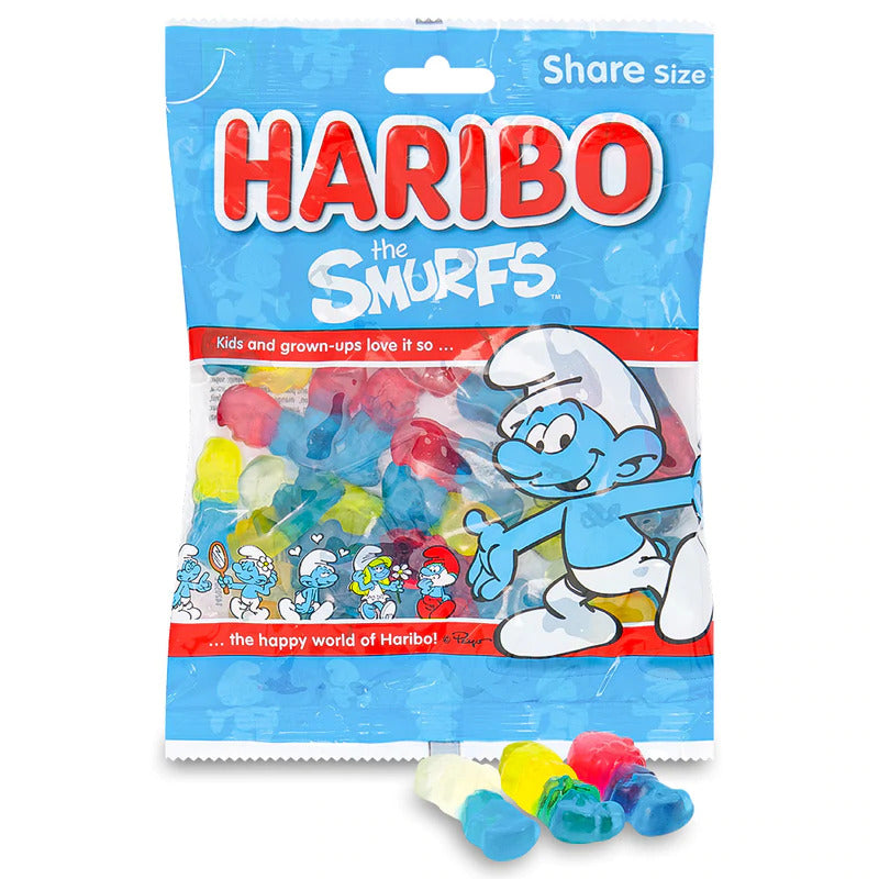 Haribo The Smurfs Sour Gummies