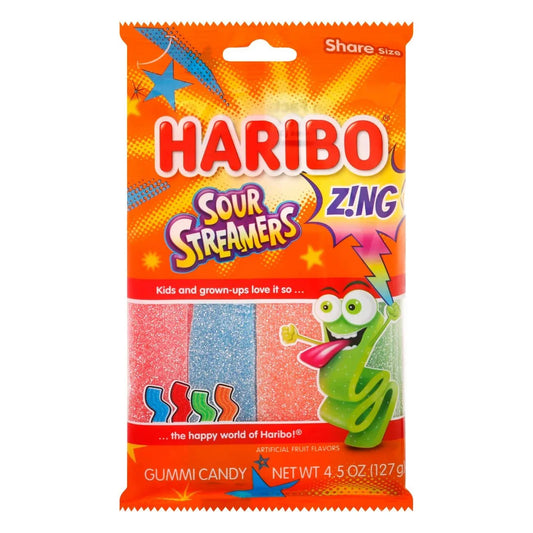 Haribo Sour Streamers - Sour Candy (not for sale) from haribo, TSARC, TSASN&CH