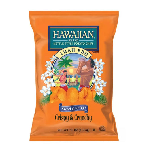 Hawaiian Brand - Luau BBQ Flavoured 212.6g - Snacks/chips (not for sale) from Hawaiian chips, trending products, bestseller