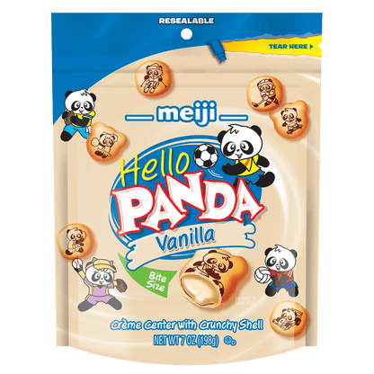 6 Pack Meiji Hello Panda Vanilla (7oz) Cookies Meiji Hello Panda, Latest Products, trending