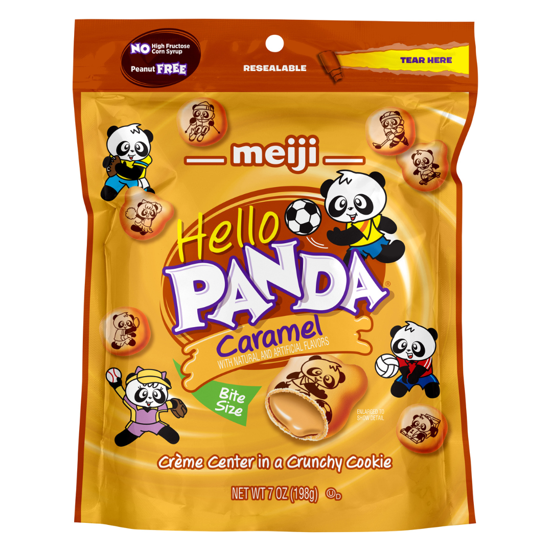 6 Pack Meiji Hello Panda Caramel (7oz) Cookies Meiji Hello Panda, Latest Products, trending