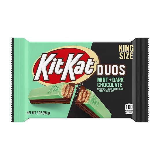 Hershey KitKat Duos Mint + Dark Chocolate Bar
