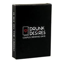 Thumbnail for Drunk Desires Couples Drinking Card Game