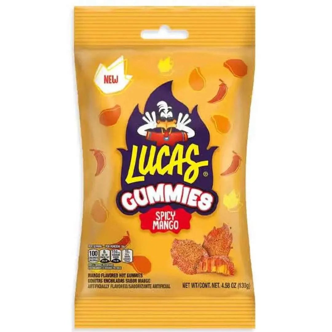 Lucas Gummies Spicy Mango Lucas Muecas, TSARC, TSASN&CH, TSA C