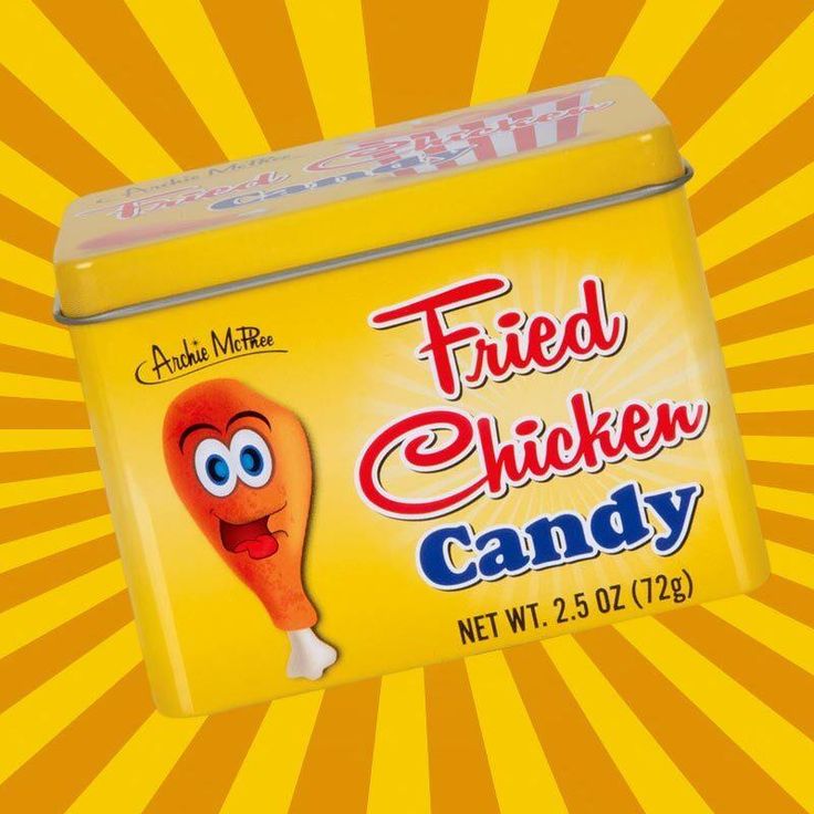 Fried Chicken Candy Tin Box