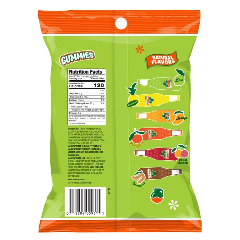 Jarritos Gummies Natural Flavors 226g