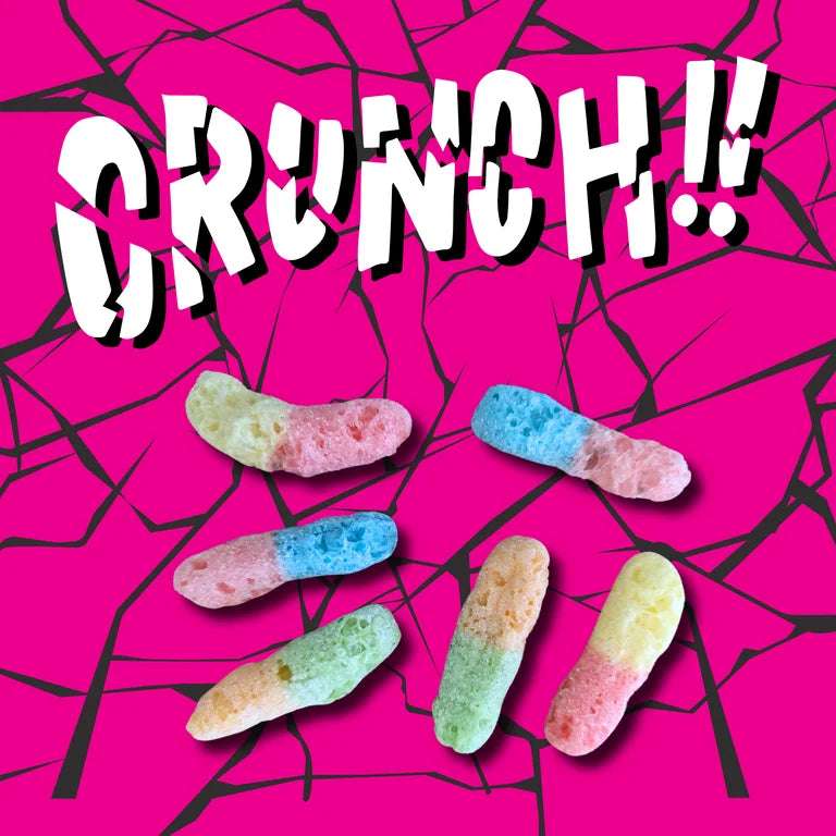 1UP Freeze Dried Sour Worms Candy