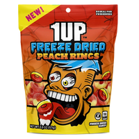 Thumbnail for 1UP Freeze Dried Peach Rings Candy